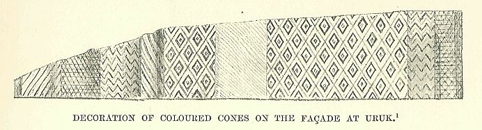 251.jpg Decoration of Coloured Cones on the Faade at Uruk 
